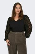 Only Carmakoma Effie Blouse in Black image