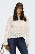 Only Carmakoma Elke Top in Cream image