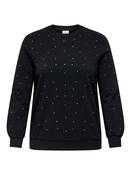 Only Carmakoma Globe Sweater in Black