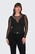 Only Carmakoma Love Top in Black image