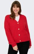 Only Carmakoma Maggie Cardigan in Red