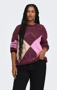 Only Carmakoma Noeme Knit in Wine image