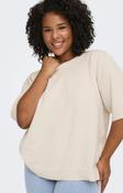 Only Carmakoma Rica Top in Cream image