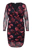 Only Carmakoma Rosetta Dress in Navy