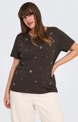 Only Carmakoma Ryder T-Shirt in Brown image