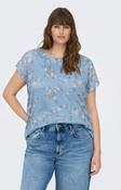 Only Carmakoma Short Sleeve Sigrid Top