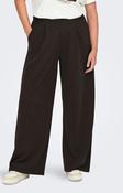 Only Carmakoma Stilla Trouser in Black Coffee image