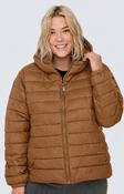 Only Carmakoma Tahoe Jacket in Toasted Coconut image