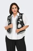 Only Carmakoma Thyra Waistcoat in Black image