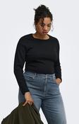 Only Carmakoma Val Top in Black image