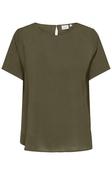 Only Carmakoma Vica Blouse in Ivy Green