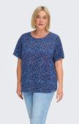 Only Carmakoma Vica Blouse in Maritime Blue image