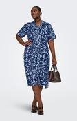 Only Carmakoma Yasmin Dress in Blue