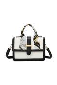 Ophelia Handbag in Black/White