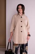 Ora 3/4 Sleeve Jacket in Beige