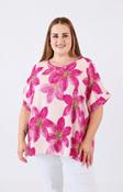 Posey Floral Blouse in Pink image