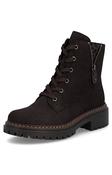 Rieker Biker Leopard Peek Boot in Brown image