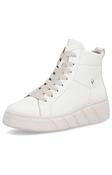Rieker High Top Trainer in Off White