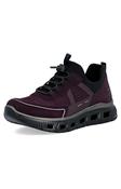 Rieker Toggle Lace Trainer in Wine image