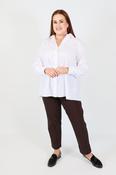 Robell 7/8ths Trousers in Chocolate