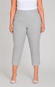 Robell Crop Trousers | Light Grey image