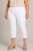 Robell Crop Trousers | White Denim image