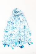 Sage Scarf in Blue