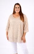 Sienna Lace Top in Beige