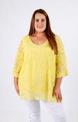 Sienna Lace Top in Yellow
