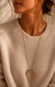 Siya Necklace in Gold image