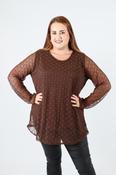 Sofia Top in Brown image