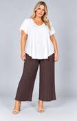 Tammy Pleated Trousers in Brown image