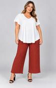 Tammy Pleated Trousers in Rust image