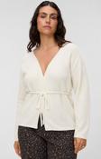 Vero Moda Curve Cora Cardigan in Cream