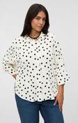 Vero Moda Curve Elisa Shirt in White image