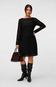 Vero Moda Curve Layla Dress in Black image