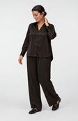Vero Moda Curve Miro Shirt in Chocolate Torte image