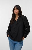 Vero Moda Curve Olive Shirt in Black image