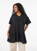 Zizzi Gippi Tunic in Black