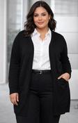 Zizzi Carrie Cardigan in Black