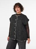 Zizzi Donna Waistcoat in Black