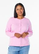 Zizzi Ella Cardigan in Bonbon image