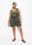 Zizzi Fikka Shorts in Khaki
