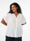 Zizzi Gippi Top in Cloud Dancer image