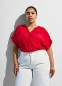 Zizzi Gippi Top in Lipstick Red image
