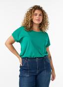 Zizzi Katja T-Shirt in Pepper Green image