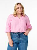 Zizzi Lina Shirt in Pink image