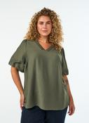 Zizzi Meredith Blouse in Thyme image
