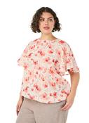 Zizzi Nora Blouse in Blush image