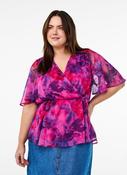 Zizzi Saina Blouse in Purple image